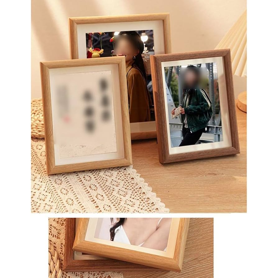 Amazon.co.jp: [XYJP] 木製額縁 フォトフレーム 8*12cm 写真立て